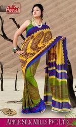 Crepe Designer Sarees