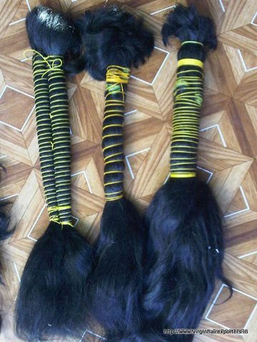 Hand Tied Weft Human Hair