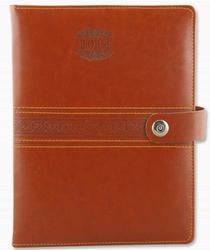 Leather Planner With Lock