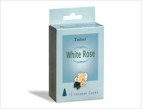 White Rose Incense Cones