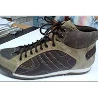 Men Beige And Brown Color Boot