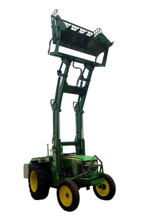 Tractor Loader - Heavy-Duty Build for Versatile Applications | Ideal for Construction, Cotton, Salt, Ceramic, and Stone Crusher Industries