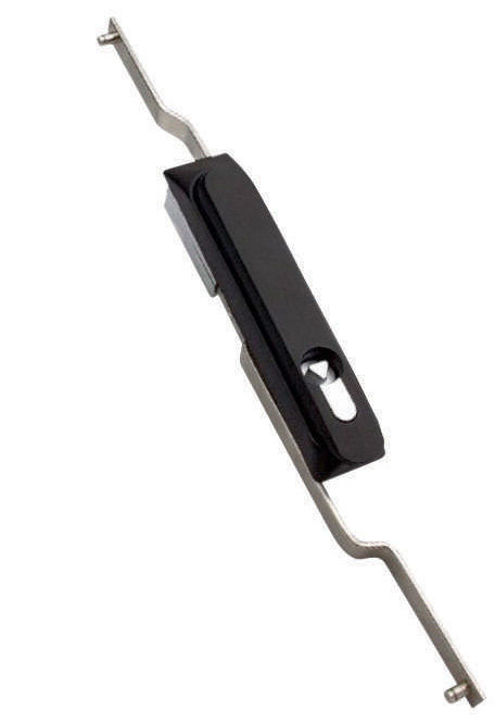 Abb100-3 High-Security Black Matt Black Flat Rod 3 Point Lock