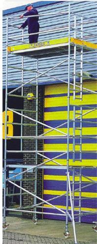 Mobile Scaffold Tower With Ladder Frame