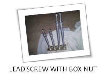 Lead Screw With Box Nut