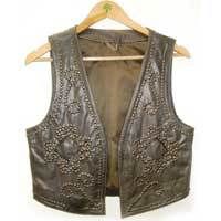 Ladies Leather Vest