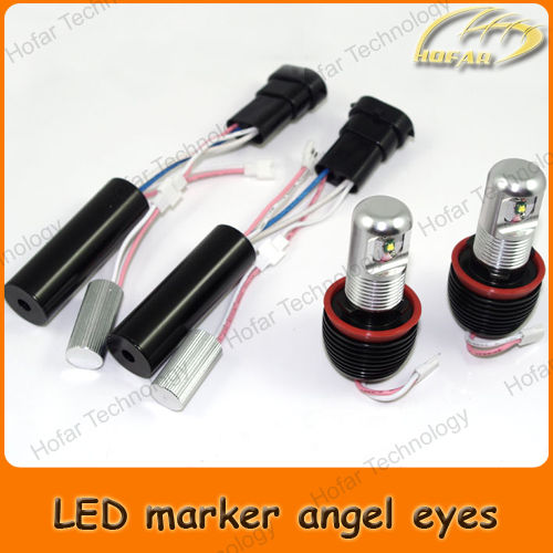 10w Cree 2-smd Led Marker Angel Eyes For Bmw