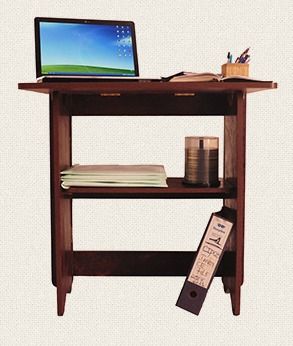 Laptop Table - Durable MDF , Space-Saving Design , Low Maintenance , Modern Aesthetic