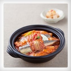 Braised Mackerel With Kimchi