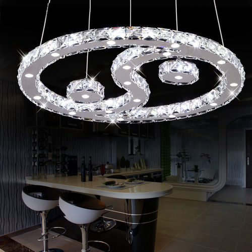 LED Crystal Pendant Light