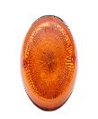 Round Amber Tail Light