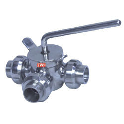 3 Way Dairy Valve - High Tensile Strength | Durable Finish, Long Lasting Performance