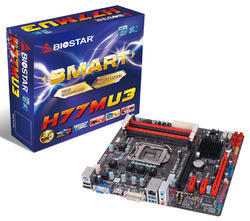  Biostar H77MU3 मदरबोर्ड