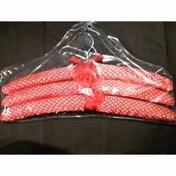 Red Satin Hangers