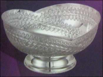 Silver Fruit Bowl W025