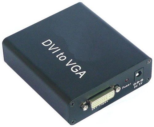 DVI to VGA Converter Box