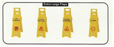 Extra Large Caution Flaps