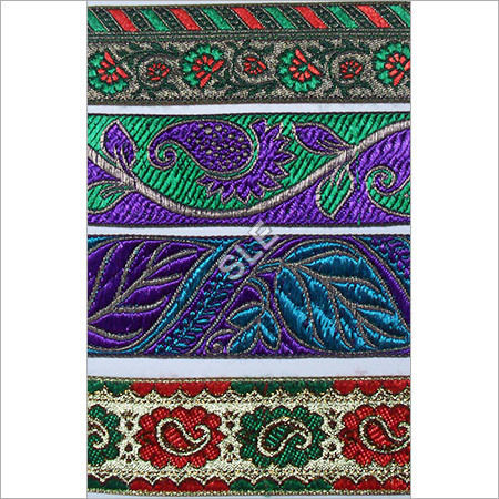 embroidered laces