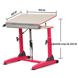 Height Adjustable Students Table And Chair