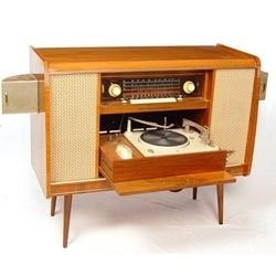 Wooden Radio Cabinet