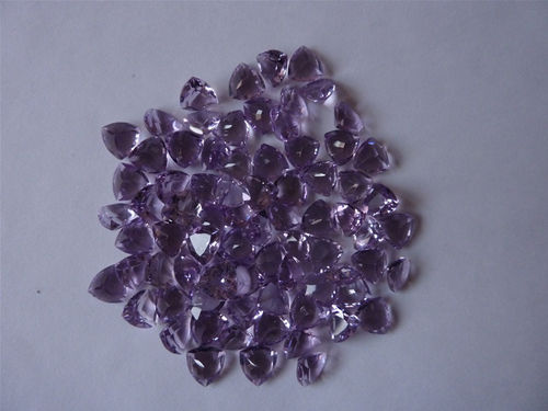 Brazilian Amethyst Trillion Stone