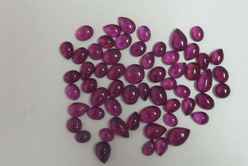 Pink Tourmaline Cabochon Stones