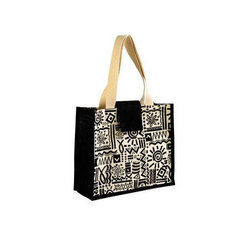 printed jute bags