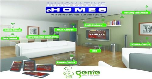 Wirefree Home Automation System Application: Industrial