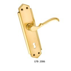 Coated Brass Mortice Handle
