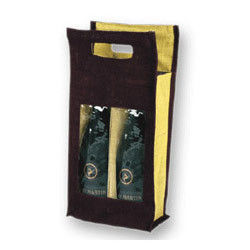 Fancy Jute Wine Bag