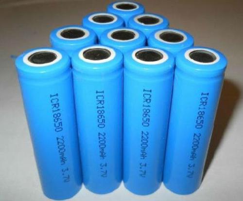 EGET Rechargeable Cylindrical 18650, Li-ion Battery 18650 2200mah