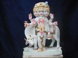 Lord Dattatry Marble Sculpture