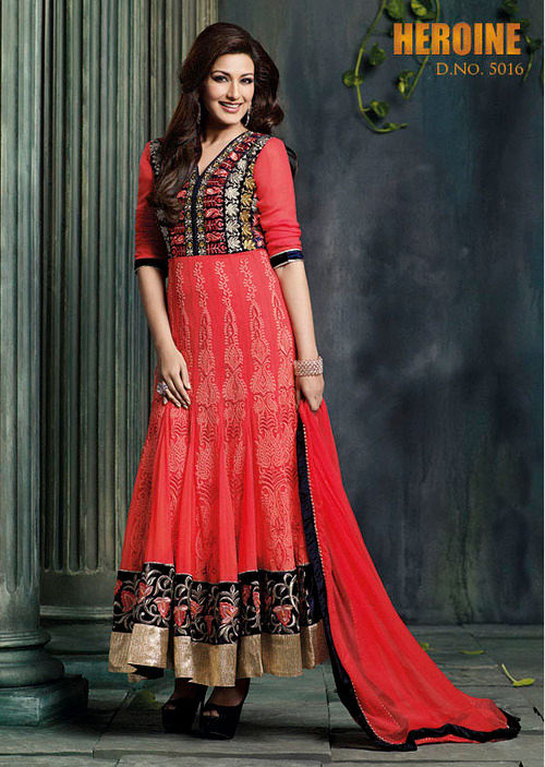 Embroidery Anarkali Suit