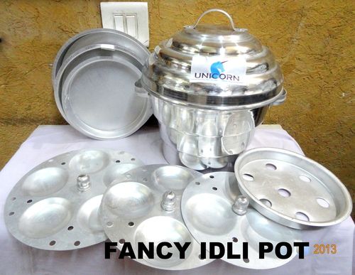 Aluminium Fancy Idli Pot
