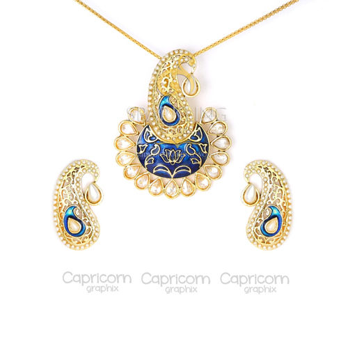 Bandhai Pendant Set