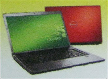 Laptop With Red Colour Body