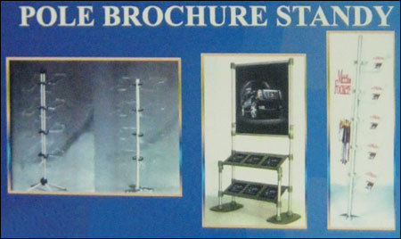 Pole Brochure Stand