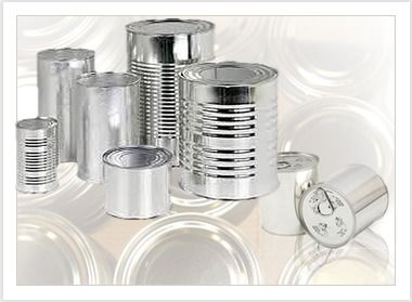 Round Tin Container