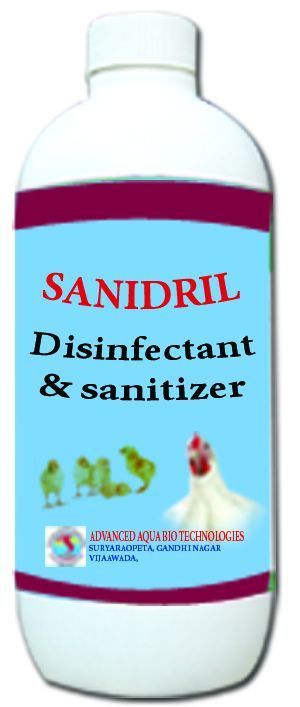 Sanidril Disinfectant And Sanitizer in Poultry