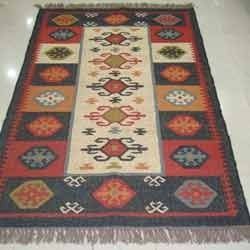 Wool Jute Kilim