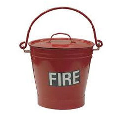 Fire Metal Bucket