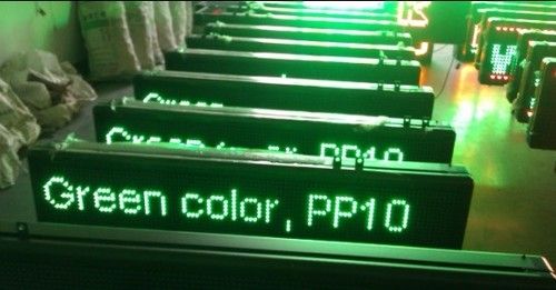 P10 Green Color Sign