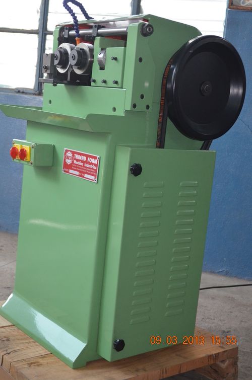 Thread Rolling Machine 3 Ton - Rolls Open 110 mm, Max Job Diameter 10 mm, 1 HP Motor | High Efficiency, Fine Finish, Sturdy Build