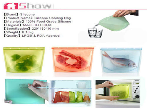 Wonderful And Multifunctional Silicone Food Bag