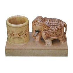 Designer Wooden Pen Stand