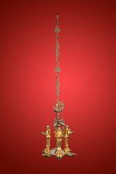 Goldplated Pavai Hanging Lamp