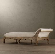 Louis XV Sleigh-Back Chaise