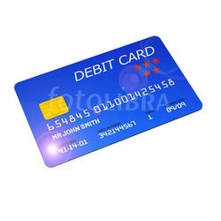 White & Blue Debit Cards