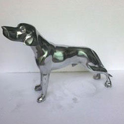 Aluminum Doberman Statue