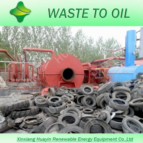 Tyre/Plastic To Oil Machine